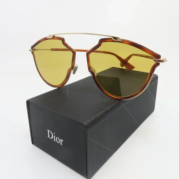 Christian Dior SOREAL RISE 06J70 Gold-Tortoise/Brown Unisex New Sunglasses - Picture 1 of 10